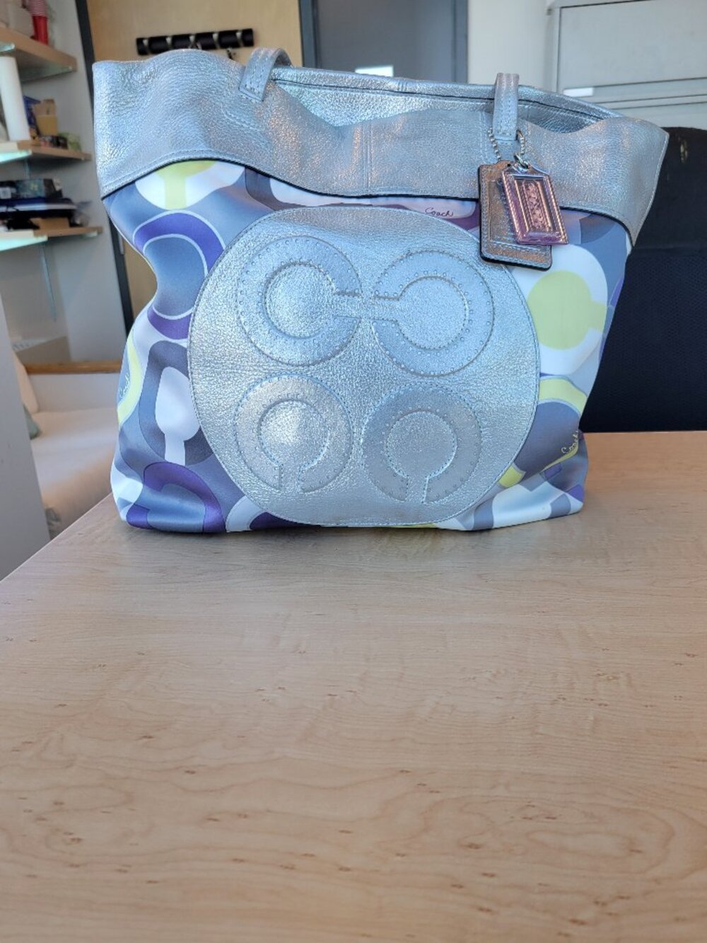 Coach Julia Op rt Signture Tote